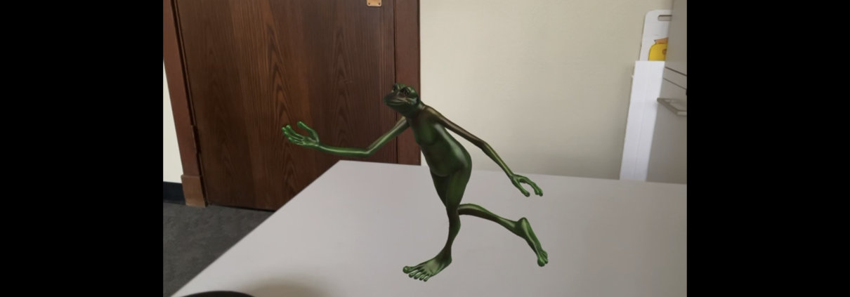 Virtual Reality Frog