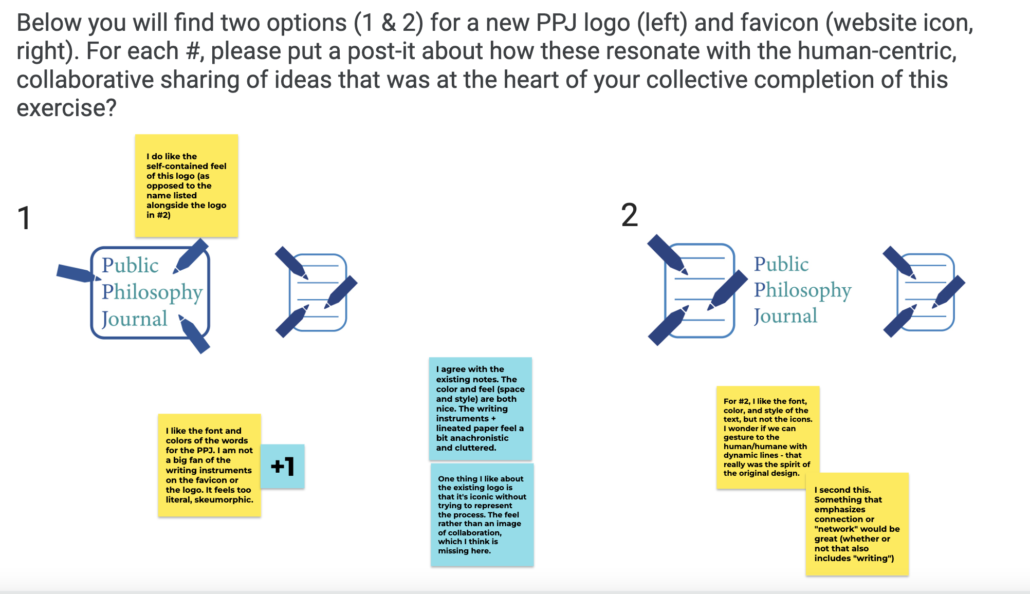 First PPJ proposed logo redesign
